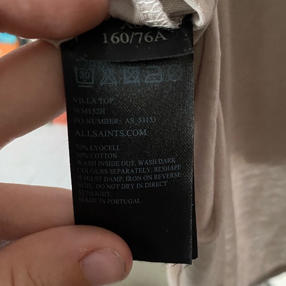 All Saints | Surplice Villa Top in Ash Tan - Picture 11 of 11